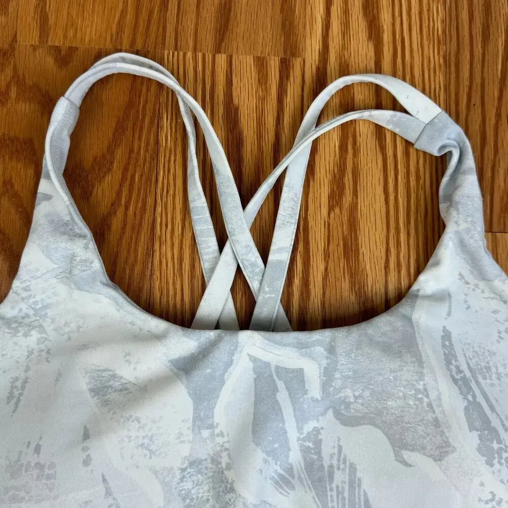 Lululemon Energy Sports Bra Tropical Shadow Starlight Multi Sz 10